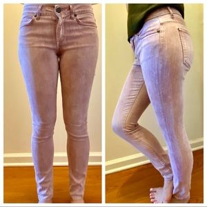Rich and Skinny Faded Skinny Denim Jeans, Rose